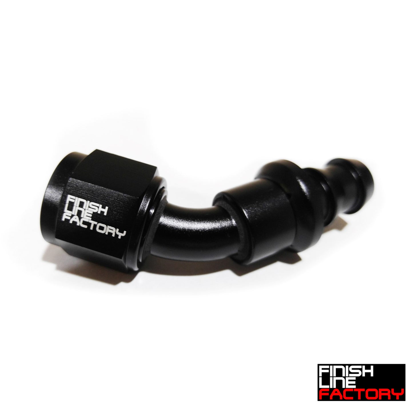45 Degree Push Lock Hose End