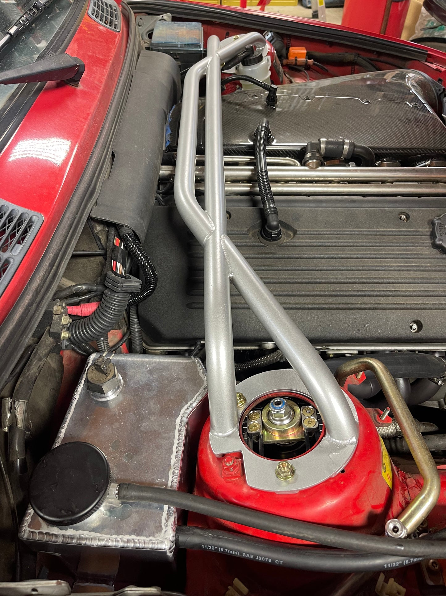 FourKegs Fab E30 Custom Coolant Tank