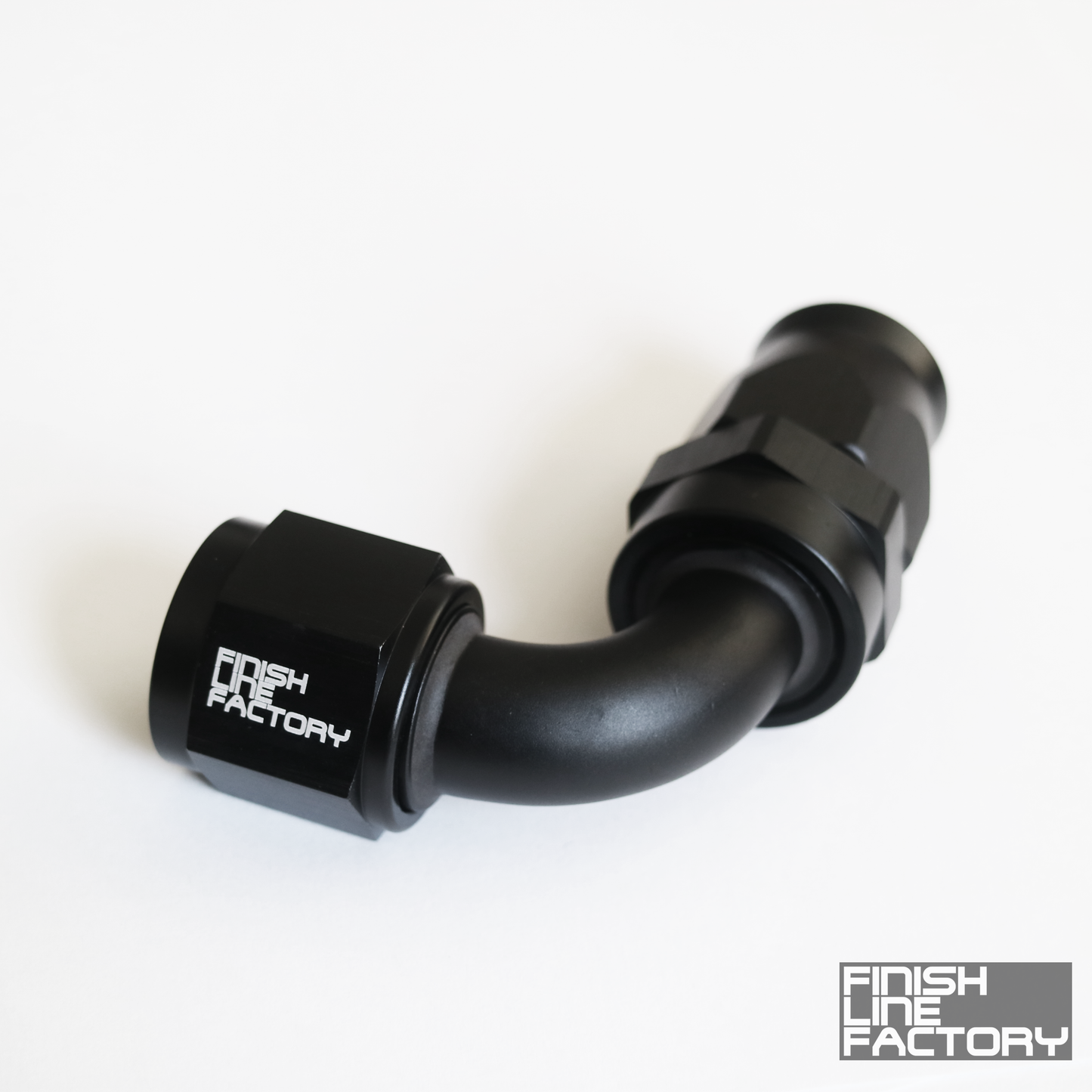 Swivel Hose End (Braided PTFE) - 90 Degree AN