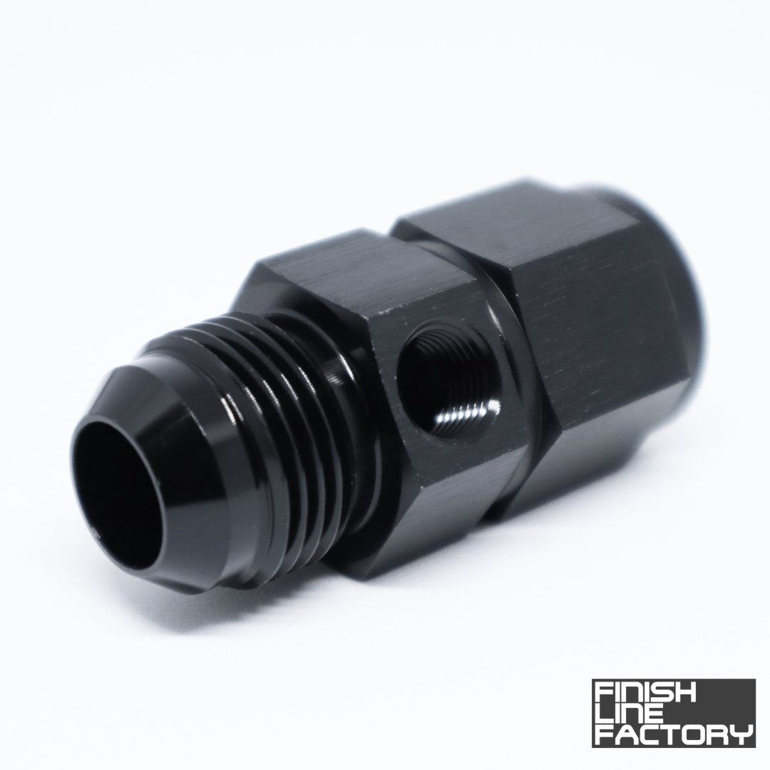 AN Female to AN Male with 1/8" NPT Port Adapter