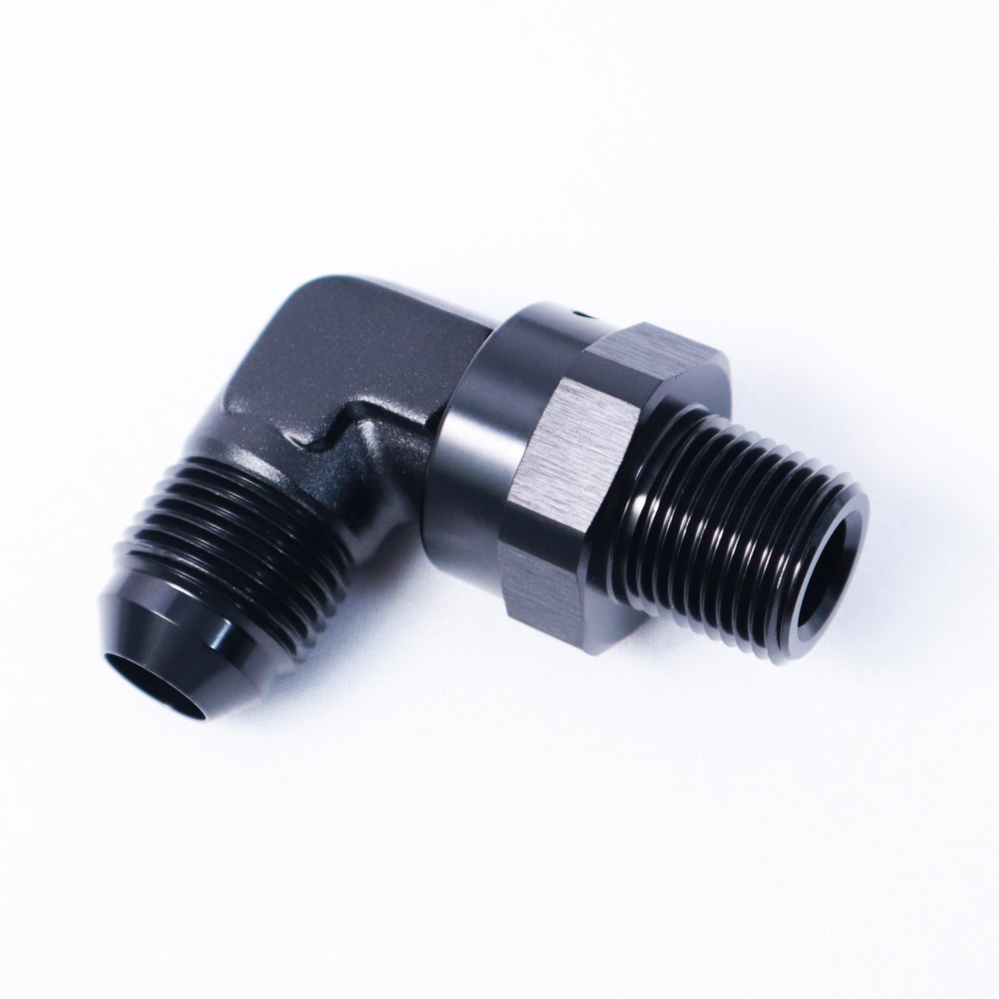 AN to NPT Adapter - 90 Degree Swivel