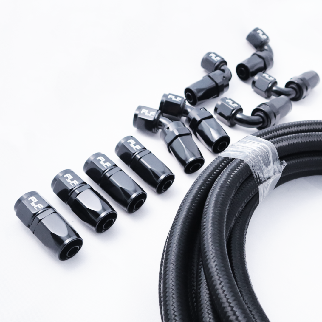 Braided Rubber Fuel System Kit