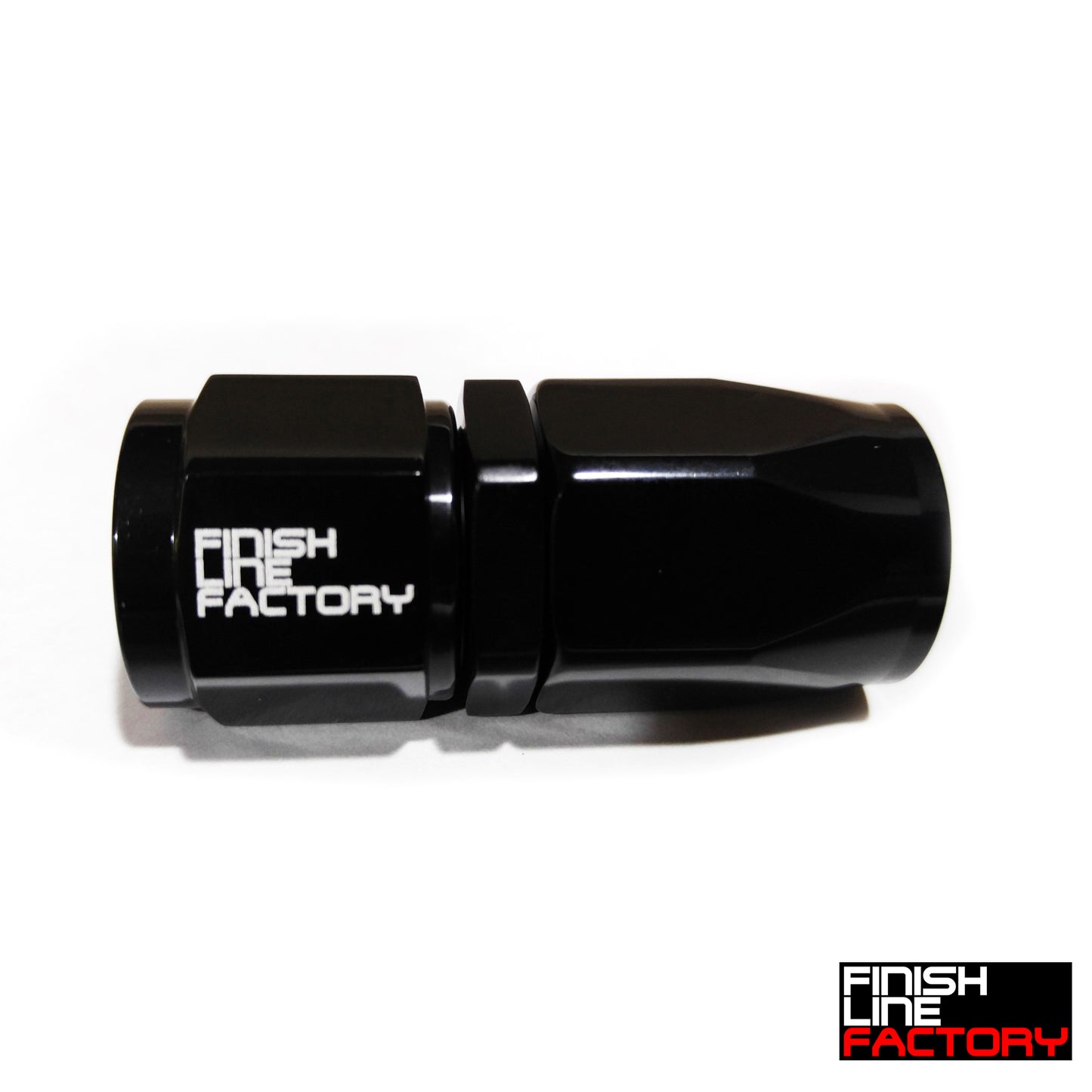 Swivel Hose End (Braided Rubber) - Straight